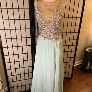 Floor length formal dress